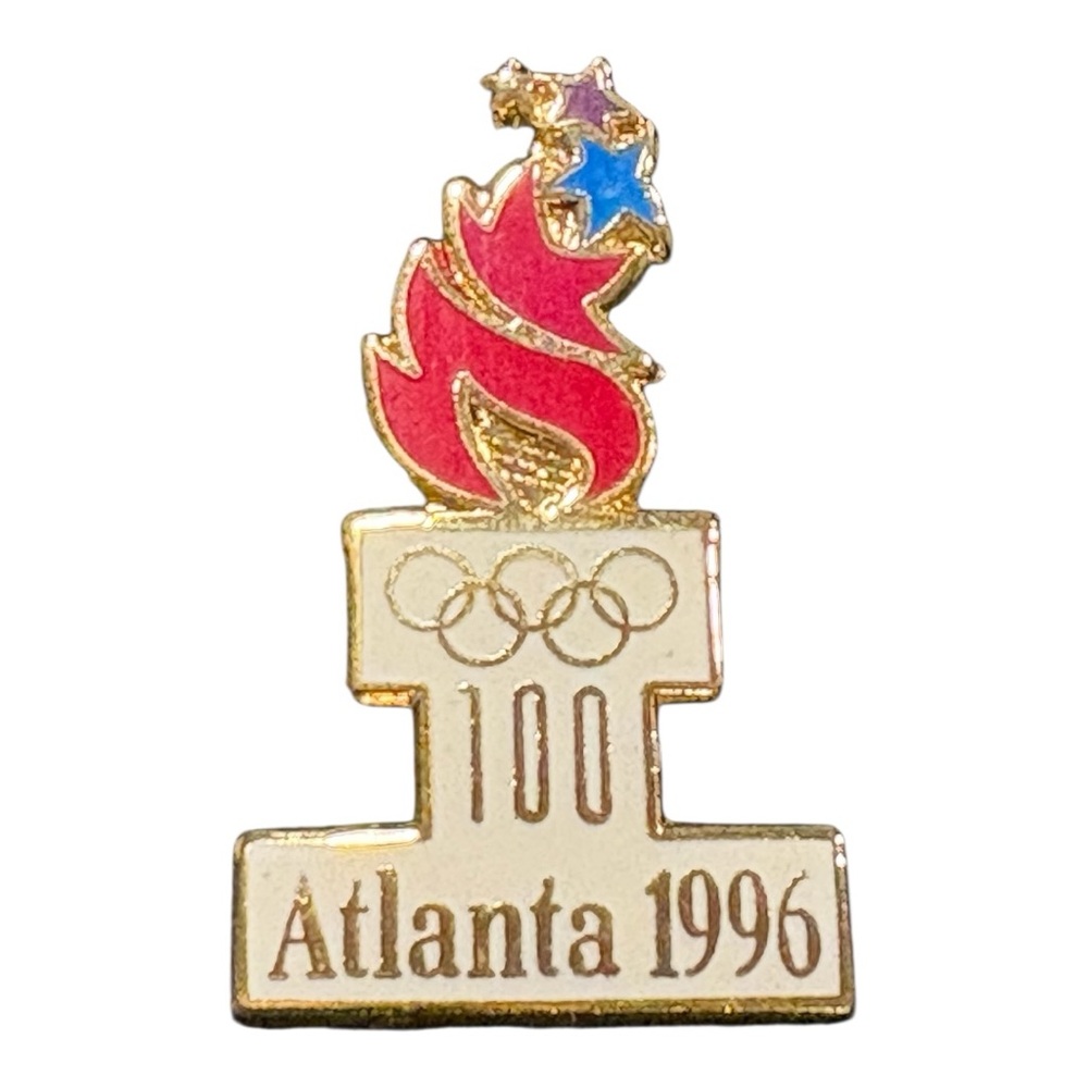 Avon Atlanta 1996 Olympic Games Collectible Torch Lapel Pin J13